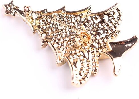 Homoyoyo شجرة عيد الميلاد بروش شارات عيد الميلاد دبوس زينة عيد الميلاد الحلي عيد الميلاد دبابيس قلادة عيد الميلاد دبابيس المطاطية ترصيع أساور المجوهرات اكسسوارات الذهب in Kuwait