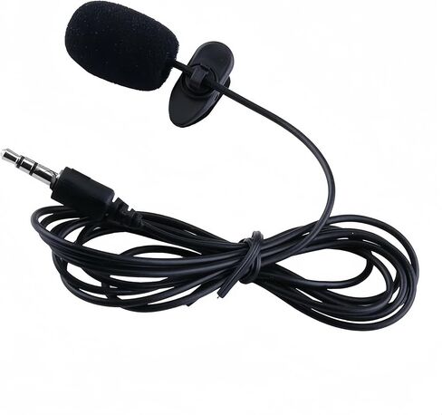 Professional Mini USB External Microphone with Collar Clip for GoPro Hero 3 3+ 4 in Saudi Arabia