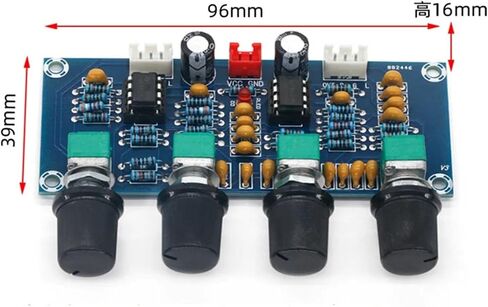 XH-A901 NE5532 Tone Board preamp Pre-amp with Treble bass Volume Adjustment pre-Amplifier Tone Controller for Amplifier Board in Saudi Arabia