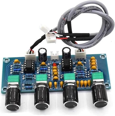 XH-A901 NE5532 Tone Board preamp Pre-amp with Treble bass Volume Adjustment pre-Amplifier Tone Controller for Amplifier Board in Saudi Arabia
