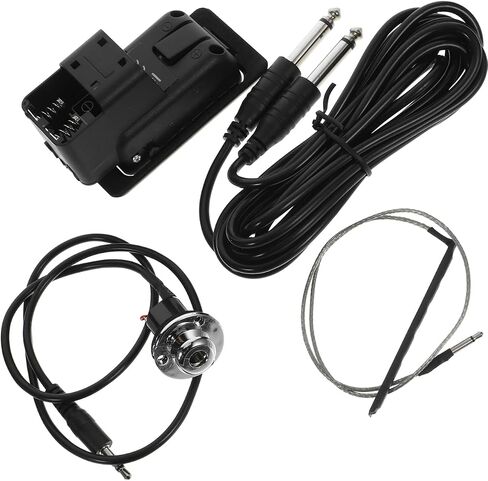 Acoustic Guitar Pickup with 4 Band Eq Preamp and Volume Control for Enhanced Sound Clarity Piezo Pickup for Folk Guitar in Saudi Arabia