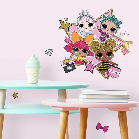 RoomMates RMK3889GM LOL Surprise! Peel and Stick Giant Wall Decals in Saudi Arabia