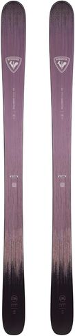 Rossignol Women's Rallybird Soul 92 متين ومستقر وسريع الاستجابة وناعم ومرن وقابل للمناورة في جميع الجبال على المنحدرات الحرة والتزلج على الجليد في جبال الألب ورياضات الثلج المفتوحة بدون روابط in Saudi Arabia