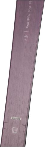 Rossignol Women's Rallybird Soul 92 متين ومستقر وسريع الاستجابة وناعم ومرن وقابل للمناورة في جميع الجبال على المنحدرات الحرة والتزلج على الجليد في جبال الألب ورياضات الثلج المفتوحة بدون روابط in Saudi Arabia