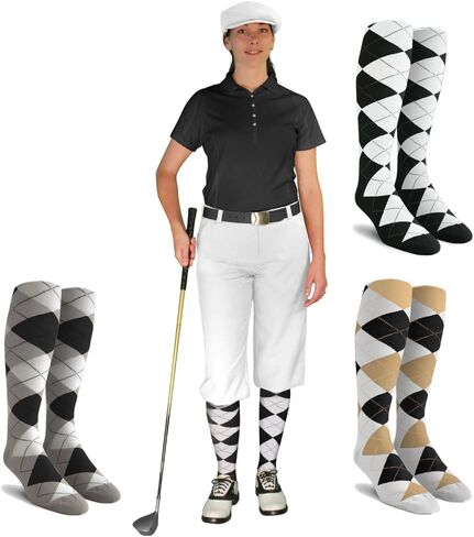 زي الجولف للسيدات Albatross من Golf Knickers - قبعة جولف، 3 جوارب Argyle in Kuwait