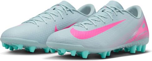Nike Mercurial Vapor 16 Academy AG Low-Top Soccer Cleats (FQ8364-301, Ocean Cube/Pink Blast) in Saudi Arabia