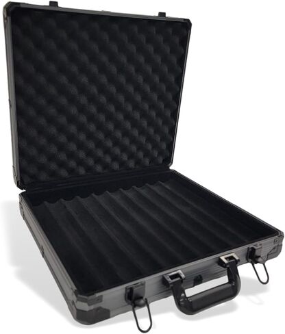 MRC POKER Deluxe Poker Chip Case Gray (1000 Chips Capacity) in Kuwait