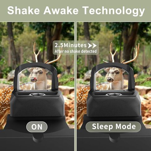 مشهد نقطة حمراء صغيرة، بصريات نقطة حمراء مستيقظا لبصمة قطع RMR، شبكاني 2MOA، 12 مشهد منعكس لضبط السطوع، يتضمن حوامل Picatinny مقاس 20 مم وقاعدة منخفضة المظهر in Kuwait