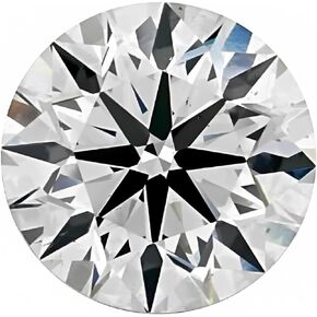 IGI Certified 2.00-Carat Round Lab Grown Loose Diamond VS2, F-Color, Ideal Cut