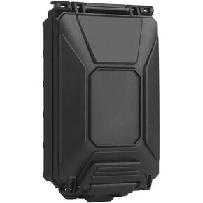 Modular Battery Storage Case with Movable Inserts, Waterproof MOLLE Rugged Organizer Holder for CR123, 18650, 18350,AAA,CR2032 Batteries