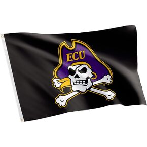 Desert Cactus East Carolina University Flag Pirates ECU Flags Banners 100% Polyester Indoor Outdoor 3x5 (Style A)