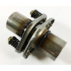 Exhaust Flex Spring Joint 2.25 In Dia Inlet 2.25 In Outlet 6.00 In Long WFSPJ225-225-6 Wesdon Spring Flanges