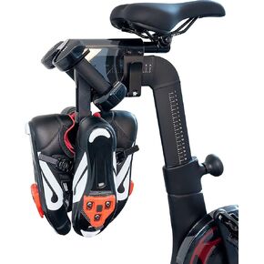 Metal Shoe Hanger for Peloton Bike Plus, Holds 2 Pairs of Shoes, Perfect Accessories for Peloton Bike+, Shoe Holder for Peloton, Solid Metal Shoe Rack