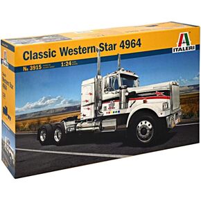 Italeri IT3915 1/24 Western Star Tractor Head Plastic Model Kit