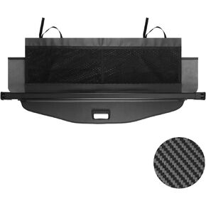 Autorder Cargo Cover for 2010-2017 Chevrolet Chevy Equinox & GMC Terrain Accessories Upgraded Trunk Shade Cover No Gap with Storage Cargo Net Retractable Security Shield Shade