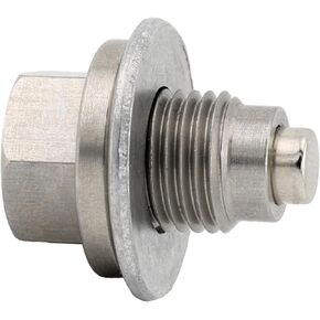 Votex - Made in USA - M12 X 1.25MM Magnetic Engine Oil Drain Plug fits Infiniti, Lexus, Nissan, Toyota - Stainless Steel - Part Number DP006