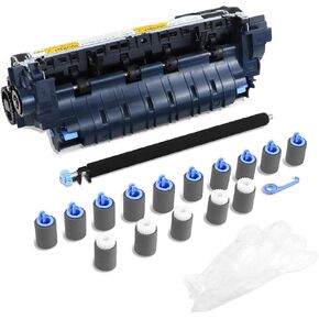 F2G76A (E6B67-67901، F2G76-67901) مجموعة صيانة المصهر المتوافقة مع Laserjet M604 / M605 / M606 (110V)، تتضمن قطعة واحدة من المصهر RM2-6308، حزمة واحدة من بكرة النقل وصينية 2-6 بكرات، واقية in Kuwait