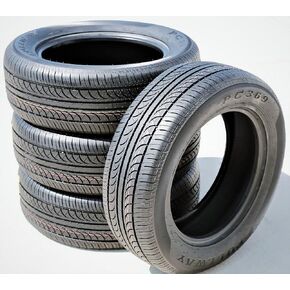 Set of 4 (FOUR) Fullway PC369 All-Season Passenger Car Performance Radial Tires-205/65R16 205/65/16 205/65-16 95H Load Range SL 4-Ply BSW Black Side Wall UTQG 400AA