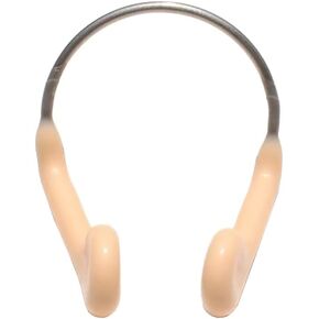 UUYYEO 6 Pcs Swimming Nose Clip Silicone Nose Plugs Training Nose Protector Metal Nose Clip for Adult