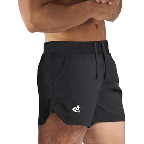 maytopia Men's Workout Running Shorts Quick Dry Athletic 5 Inch Shorts Lightweight Gym Shorts with Pockets