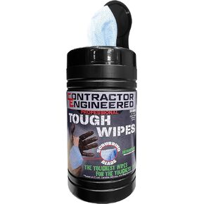 CE Tools Pro Tough Wipes with Scrubbing Beads, 50 Count
