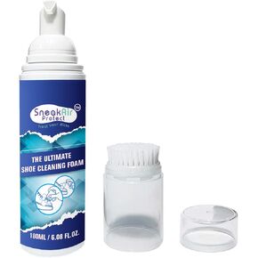 رذاذ منظف الأحذية SneakAir Protect - منظف الأحذية الرياضية الرغوي الفوري - يزيل الأوساخ والبقع من القماش والأحذية الرياضية البيضاء وأحذية التنس والمزيد in Kuwait