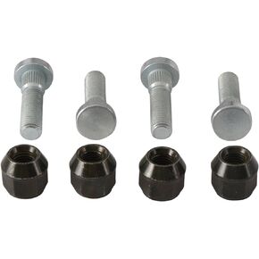 All Balls Racing 85-1037 Wheel Stud and Nut Kit Compatible with/Replacement For Kawasaki KVF 650 Brute Force 4x4i 2006-2013, KVF 750 Brute Force 4x4i 2005-2007
