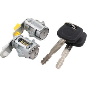 NewYall Front Driver Passenger Side Door Lock Cylinder