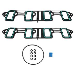 Intake Manifold Gasket Set, Compatible with 2007-2016 Chevrolet Silverado Express GMC Sierra Cadillac Escalade, 6.0 6.2L Engine, Replace# MS25702VR MS19598 MS97126