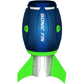كرة القدم Aerobie Sonic Fin Football، لعبة كرة القدم الإسفنجية Russel Wilson الديناميكية الهوائية، ألعاب خارجية للأطفال والكبار من سن 8 سنوات فما فوق