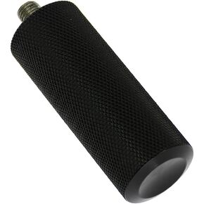 HDBUBALUS Aluminum Shifter Peg Anti Skid Knurled Shift Peg Fit for Harley Sportster Touring Dyna Softail Chopper Bobber Black