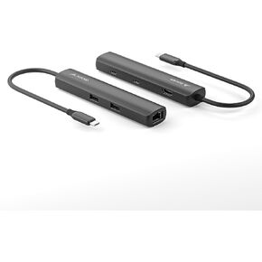 RapidHUB Ultra-Fast USB-C Hub - 8K HDMI, 2.5GbE Ethernet, 100W PD, 10Gbps USB Ports, Compact Design