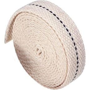 Lamp Wick 8 Ft Oil Lantern 1" Cotton Wick Burner Replacement flat wicks for Hurrican Primus Colemen Dietz lantern