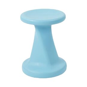ECR4Kids Twist Wobble Stool, 18in Seat Height, Active Seating, Black