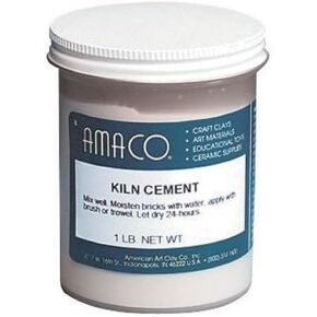 Amaco Prepared Kiln Cement - 1 lb Jar