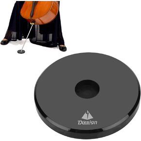 TXEsign Cello Endpin Stopper Compatible with Cecilio Ktaxon Cello, Acrylic Non-Slip Stopper Rest Holder Stand Cello Anti-Skid Holder for Cellist Player Trainer