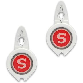 SINGER Sewing Needle Threaders with Built-in Thread Cutter, Set of 2