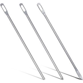 3pcs Drawstring Threaders, Quick & Easy Draw String Threader Puller Tool Simple Needle Threader Drawstring Replacement Tool for Hoodies, Jackets, Sweatpants, Swim Trunks, Shorts (3 Styles)