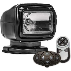 جولايت | سلسلة GT موديل 2057GT مصباح كشاف هالوجين، حامل دائم، جهاز تحكم عن بعد لاسلكي مزدوج، أسود in Kuwait