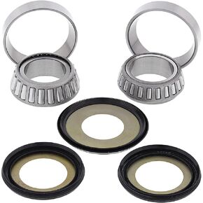 All Balls Racing 22-1001 Steering Stem Bearing Seal Kit Compatible with/Replacement for Suzuki Yamaha