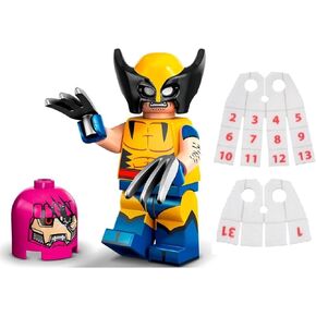 LEGO Marvel Series 2 Minifigure: Wolverine Minifigure Calendar Man Capes - Superheroes 71039