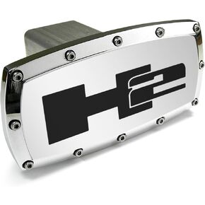 Hummer H2 Logo Chrome Billet Tow Hitch Cover