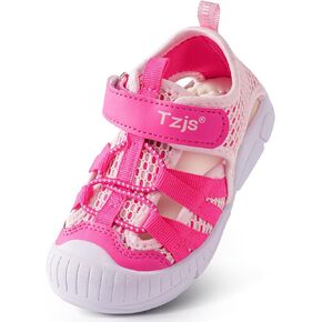 TZJS Boys Girls Water Shoes Kids Lightweight Beach Sport Sandals Breathable Quick Dry Swimming Sandals for Toddler
