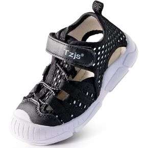 TZJS Boys Girls Water Shoes Kids Lightweight Beach Sport Sandals Breathable Quick Dry Swimming Sandals for Toddler