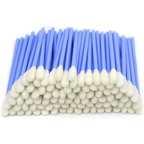 200 Pcs/Orange / 3.66 inch Foam Swab Cleaning Swab Foam Tips Sponge Stick for Inkjet Printer Print Head Camera Optical Lens Optical Equipment