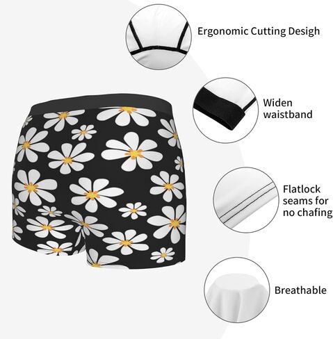 GUONONO Chamomile Men'S Classics Boxer Briefs in Saudi Arabia