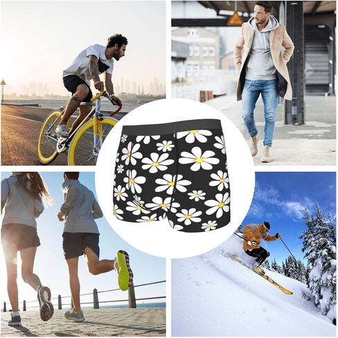 GUONONO Chamomile Men'S Classics Boxer Briefs in Saudi Arabia