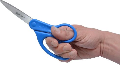 Westcott 8" All Purpose Preferred Line Straight Scissor, 2-Pack, Blue, 15452 in Saudi Arabia