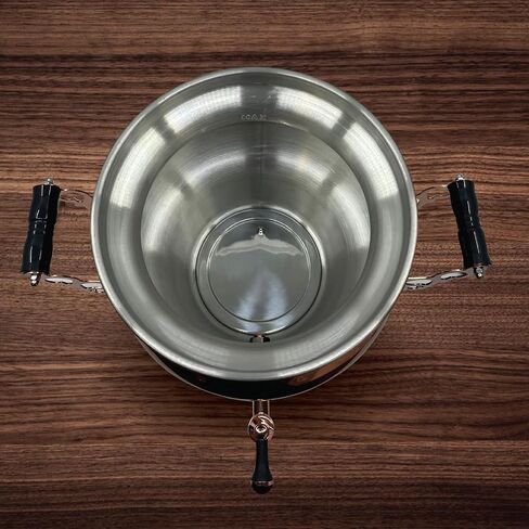 TtAk HOUSEWARE الكهربائية المصنوعة من الفولاذ المقاوم للصدأ بتصميم نحاسي ساموفار - غلاية شاي بتصميم عصري ممتاز وإبريق شاي بورسلين للحماية من الحرارة الزائدة (1.2 لتر) كبير من الفولاذ المقاوم للصدأ (5 +1 لتر) (نحاس) in Kuwait