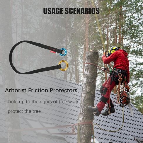 Camnal شجرة Arborist الاحتكاك التوقف شجرة تسلق الكامبيوم التوقف حلقة حزام حبال مرساة قابلة للاسترجاع 47 بوصة in Kuwait